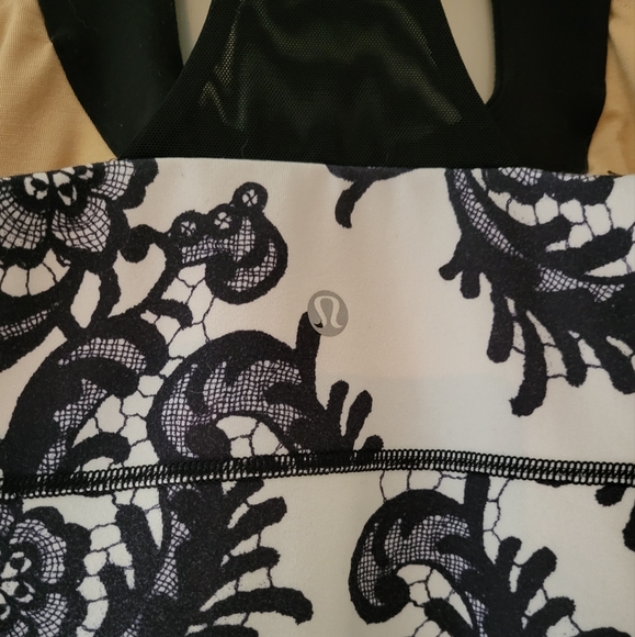 Lululemon Floral Fitted Workout Tank - Picture 4 of 5